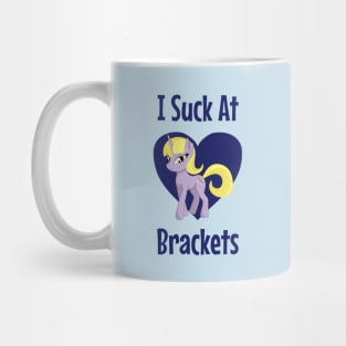 Funny I Suck at Brackets T-Shirt for Bracketology Losers Mug